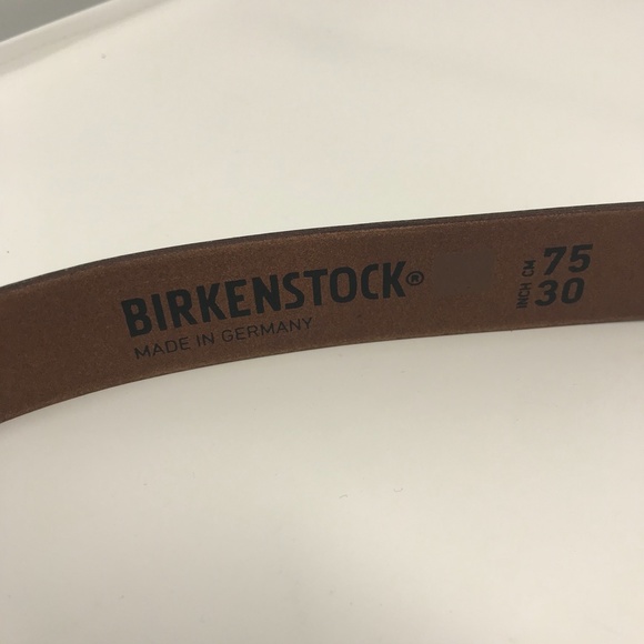 Birkenstock Illinois Metallic Silver Belt Size 30 main image 6